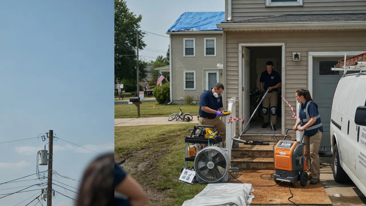 Water Damage Repair in Briggs, TX near me